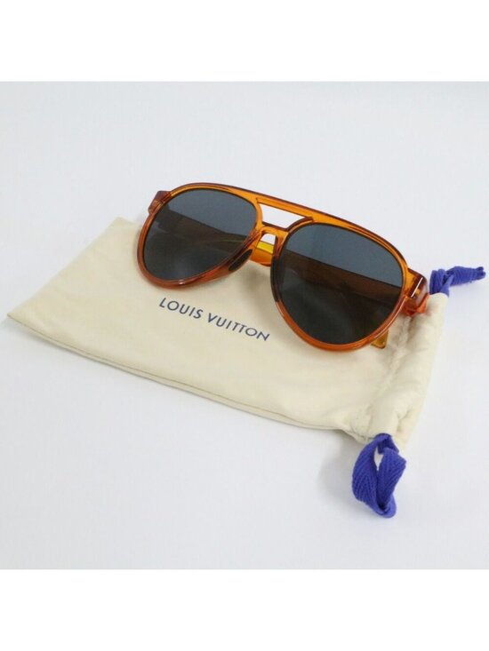 Louis Vuitton LV Rainbow Pilot Sunglasses Orange Eyewear main image 5